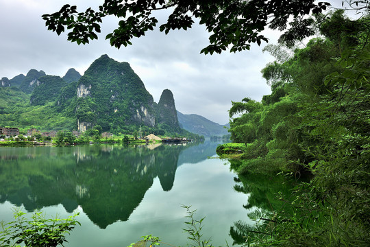 红水河乐滩风光