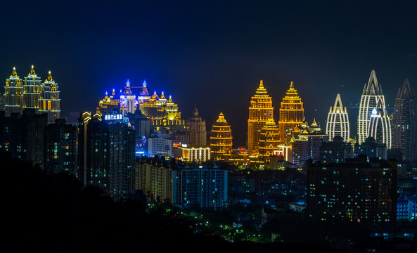 景洪市夜景