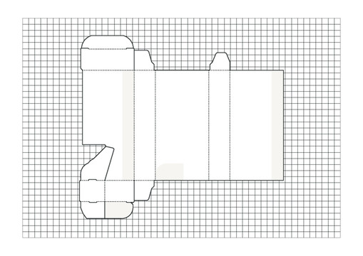 盒子分解图