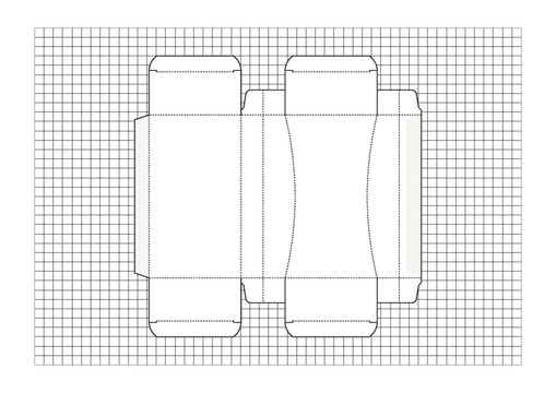 盒子分解图