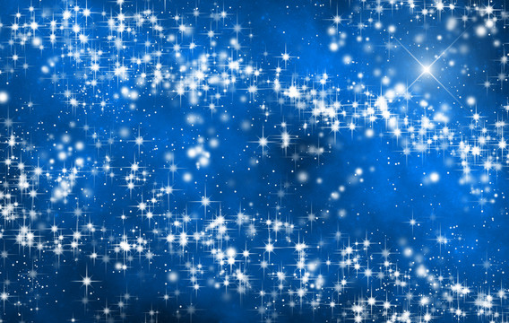 璀璨唯美的星空?qǐng)D