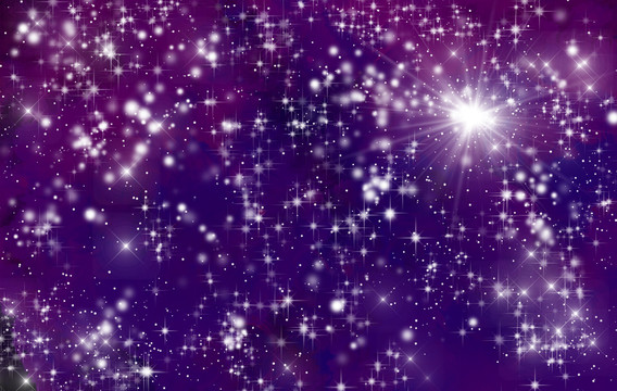 唯美星空圖