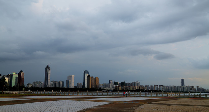 海口滨海大道建筑