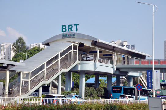 BRT公交站台