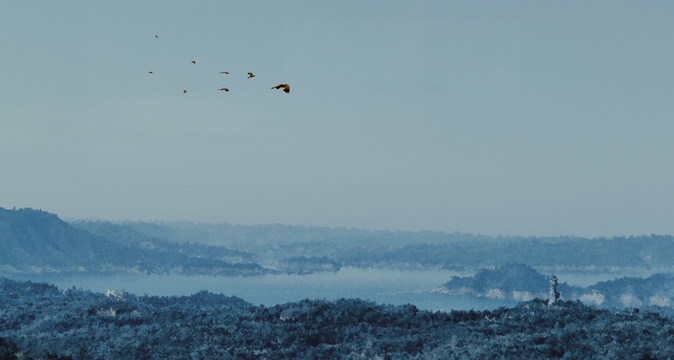 水墨山水