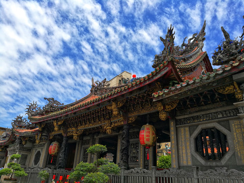 台湾台北艋舺龙山寺