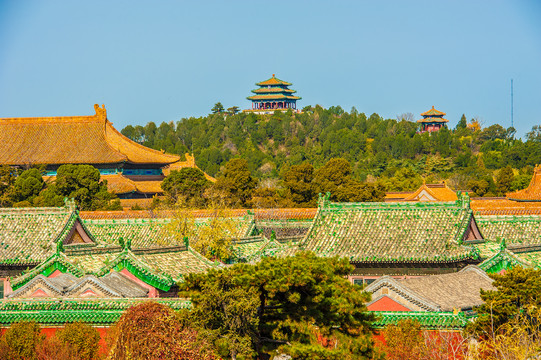 北京故宫一角