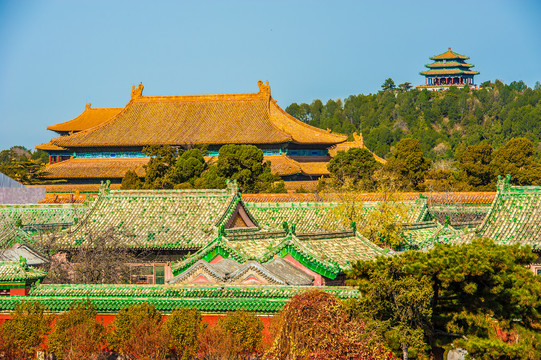 北京故宫一角