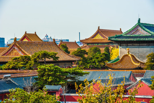 北京故宫古建筑群