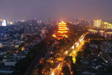 黄鹤楼夜景