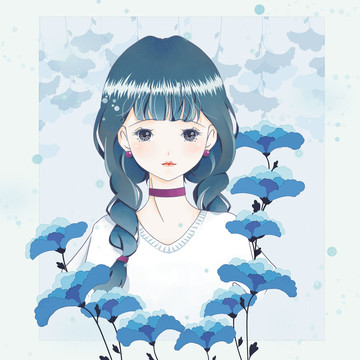 少女頭像