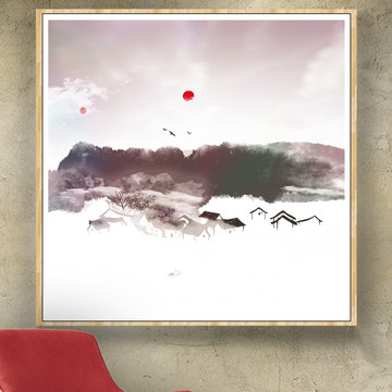 現(xiàn)代組合無框畫