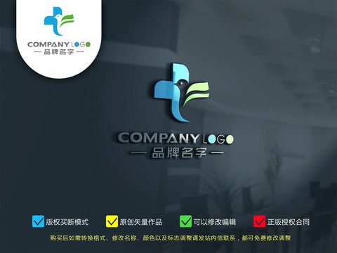 十字logo