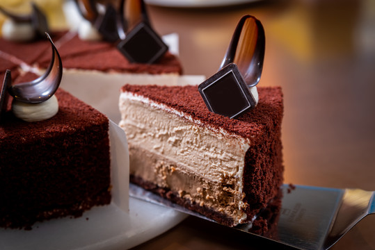 巧克力双层芝士蛋糕