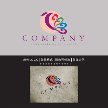 孔雀logo