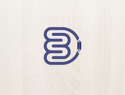 logo标志商标字体设计BM