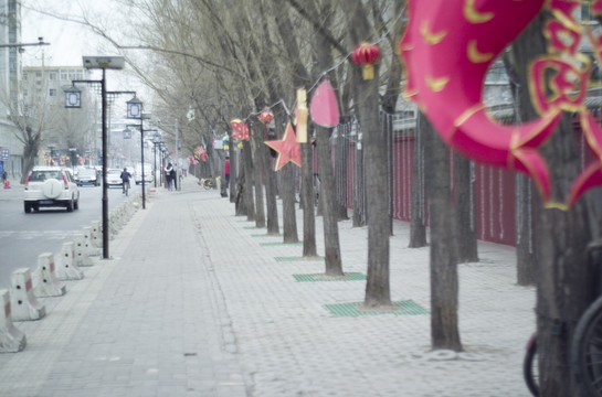 春节中的太原市