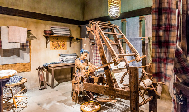 古代織布機