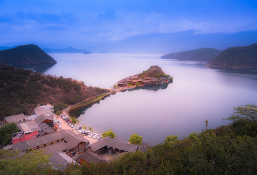 泸沽湖网红景点