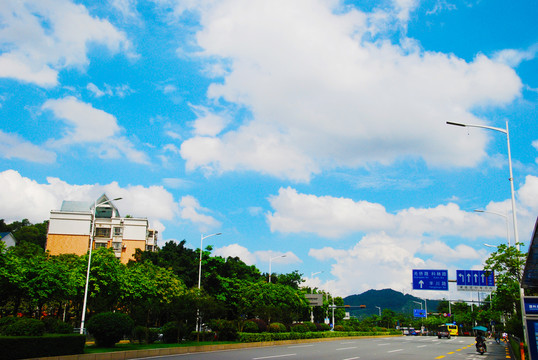 城市道路景观