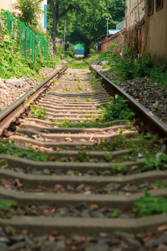 铁轨铁路火车道