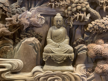木雕佛教