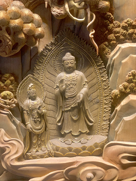 佛教木雕