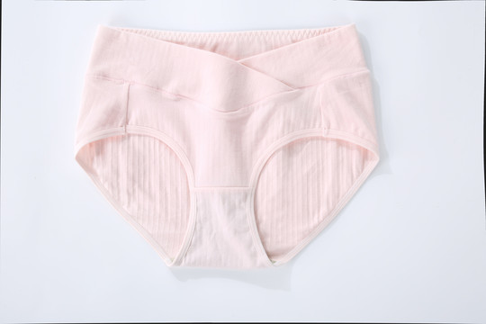 粉色女士孕妇抗菌透气内裤纯棉