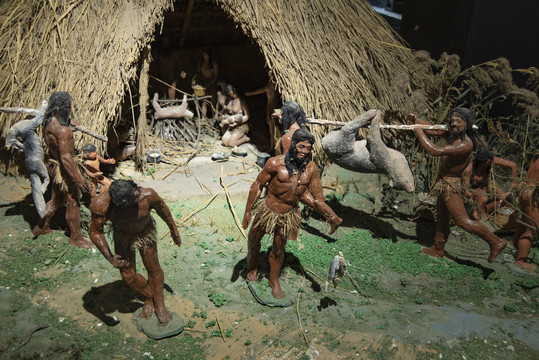 原始部落模型