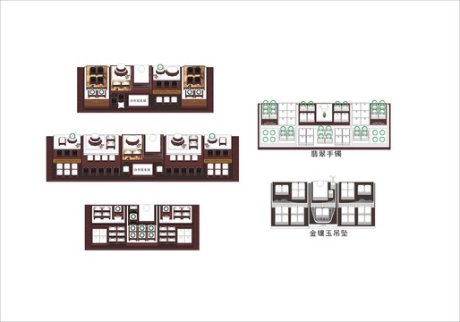 珠寶道具陳列