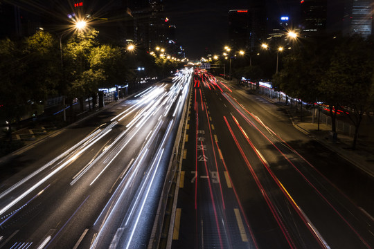 城市公路夜景