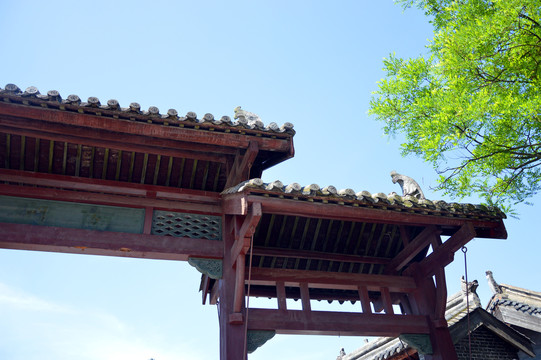 横店古建筑牌楼