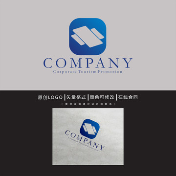 X字母logo