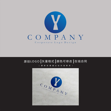 領(lǐng)帶Y字母logo
