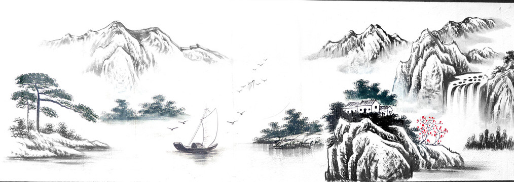 水墨江南