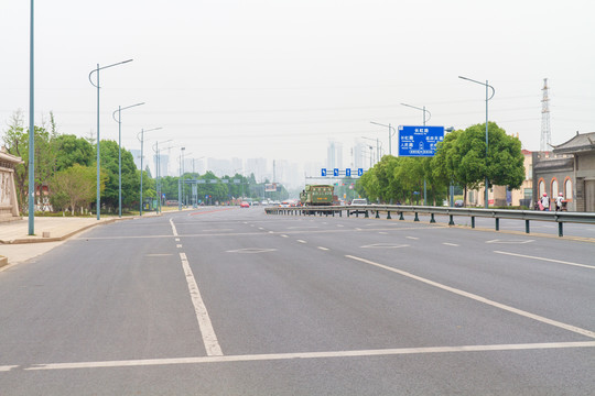 江苏常州武进城市街景