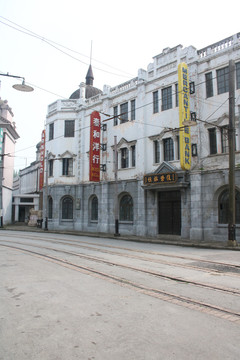 旧上海民国街景