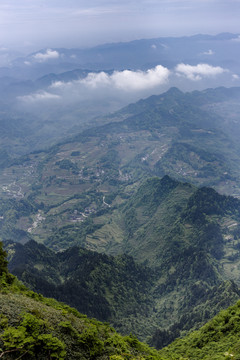 重庆摩围山风光