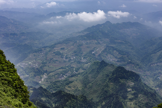 重庆摩围山风光