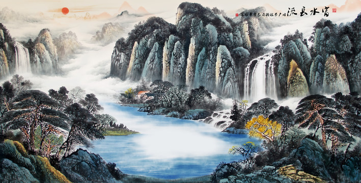 國(guó)畫(huà)山水