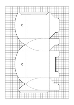盒子分解圖