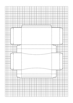 盒子分解图