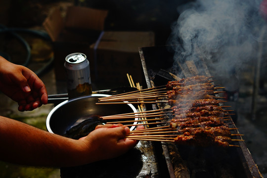 烧烤羊肉串