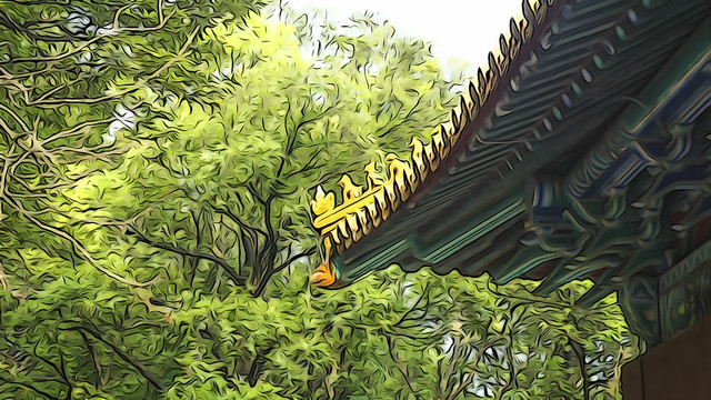 插圖房檐