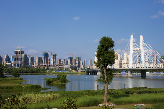 汉江风景