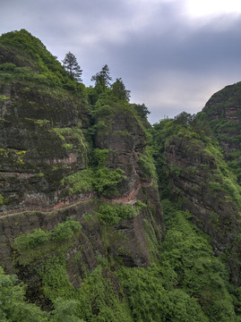 金华九峰山栈道风光