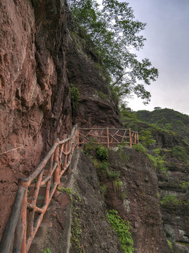 金华九峰山山路栈道