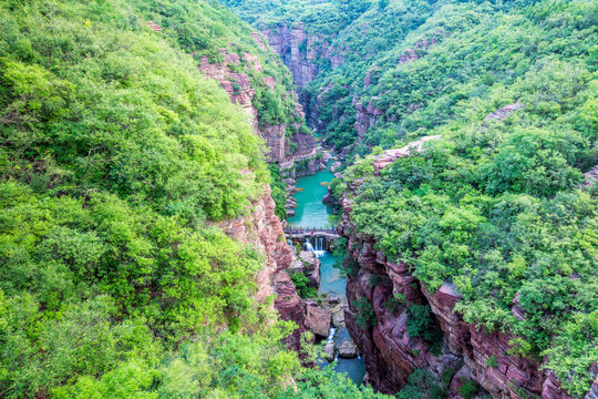 云台山红石峡