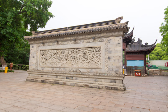 江苏常州天宁禅寺影壁
