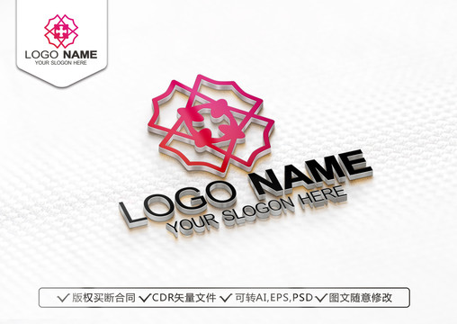 花朵美容女装LOGO